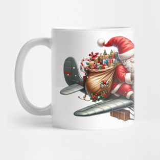 Santa Delivering Gifts Mug